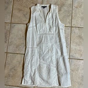 Ralph Lauren- Eyelet Mini Dress Sz 4
